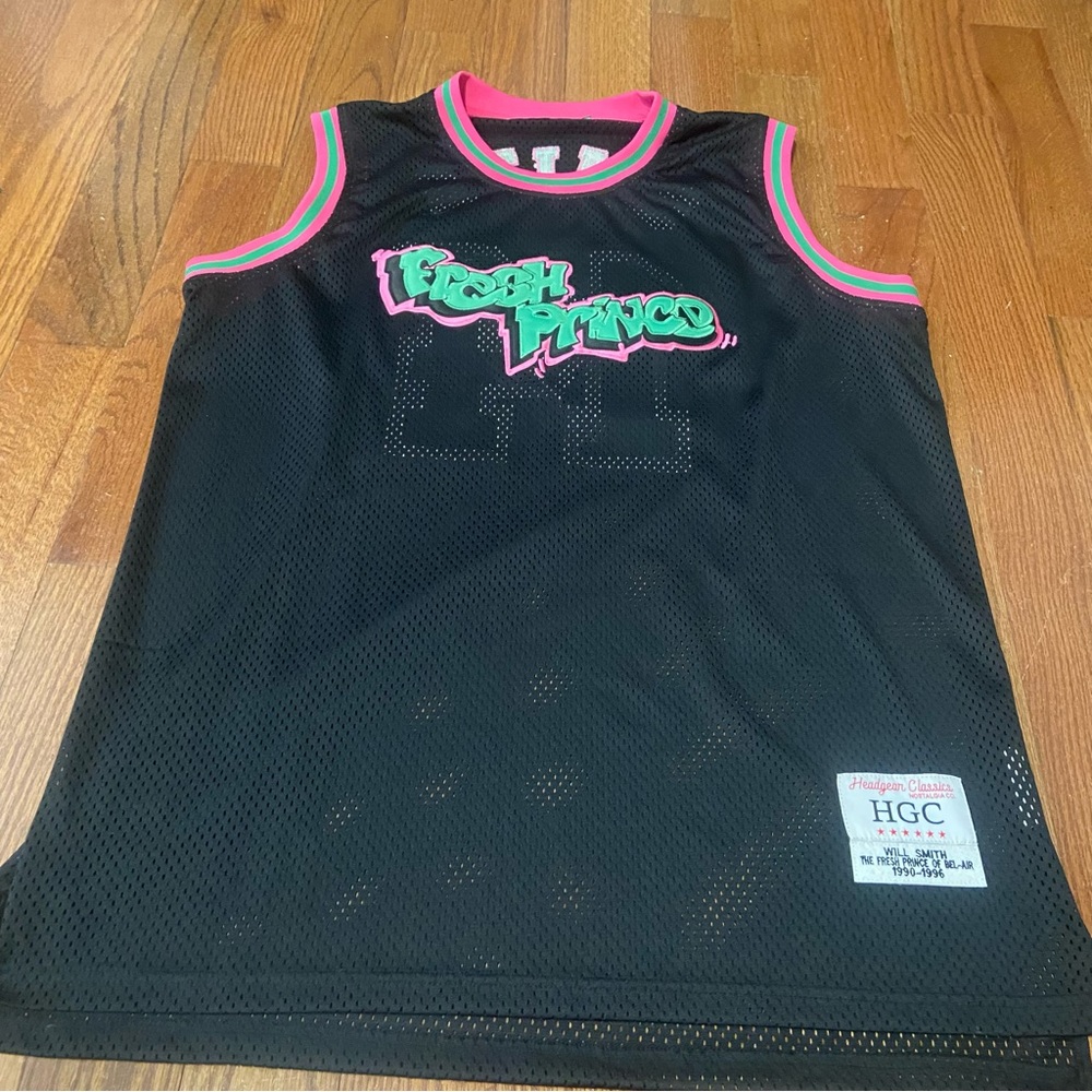 Headgear Classics Mens XXL Will Smith Fresh Prince of Bel Aire Basketball Jersey